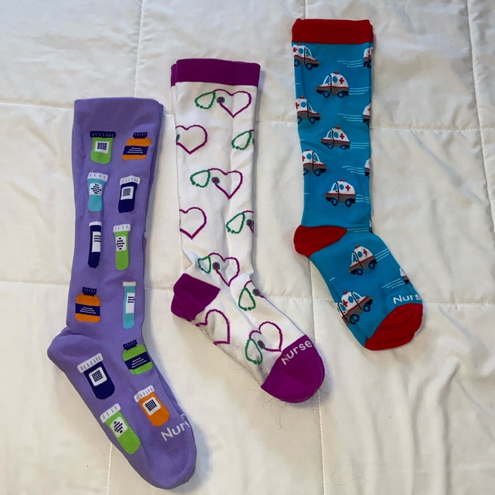Nurse Yard Compression Socks